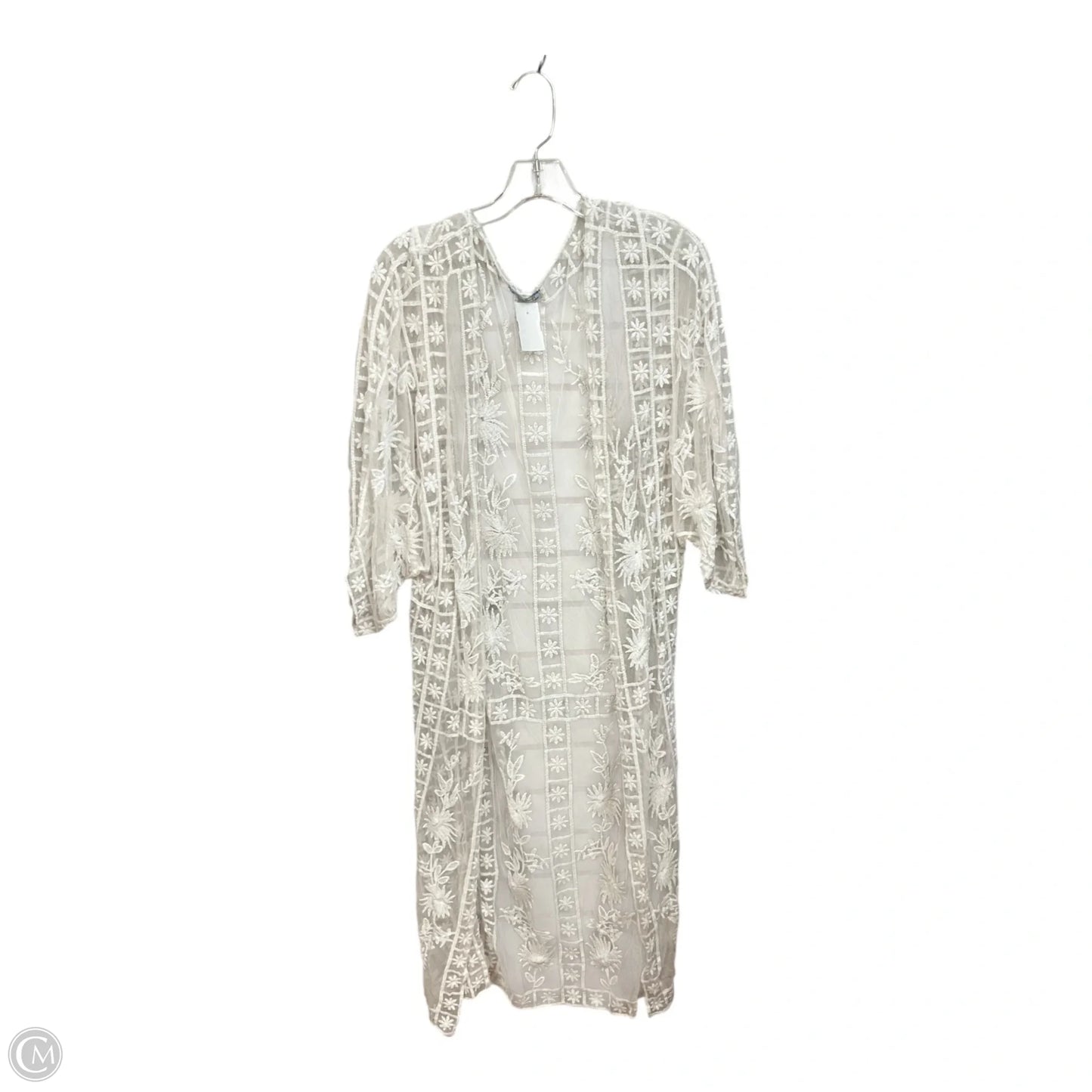Kimono By Rebellion In White, Size: S