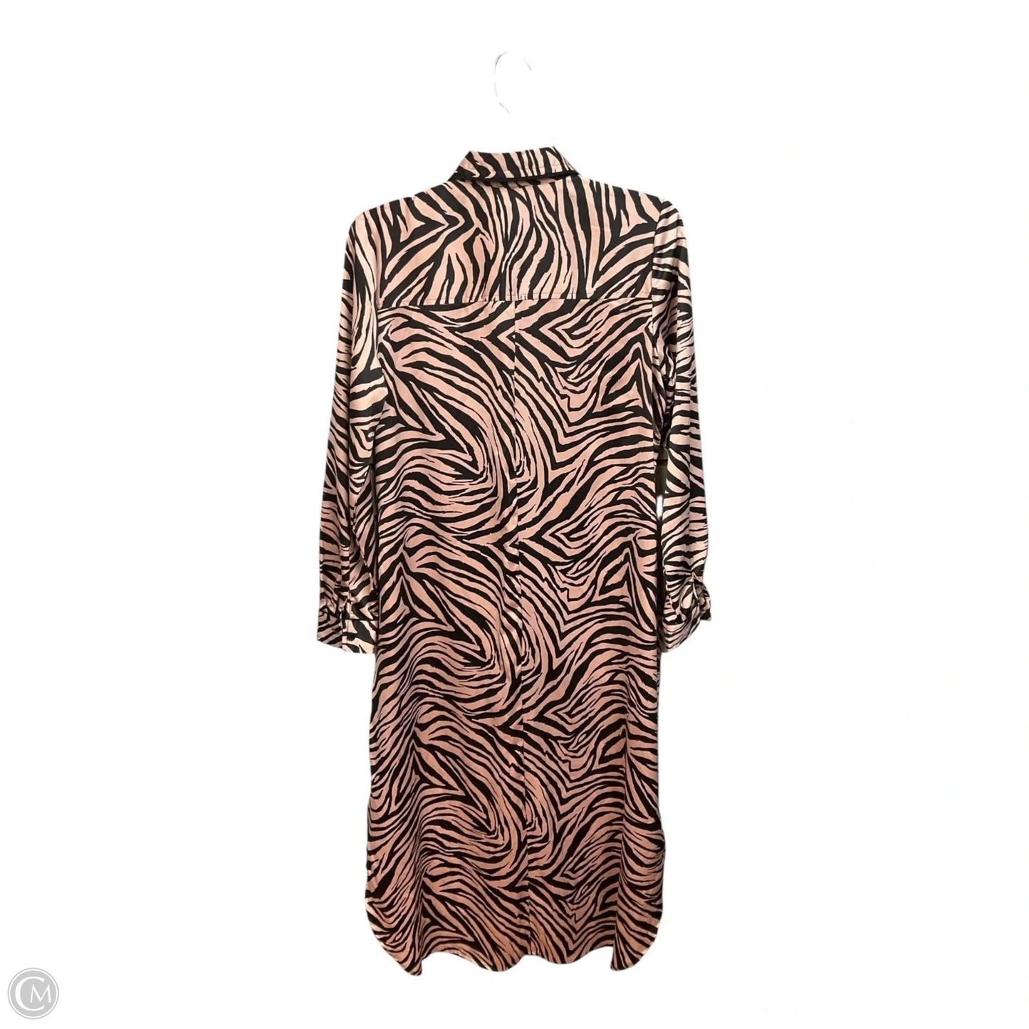 Dress Casual Midi By Bar Iii In Zebra Print, Size: S