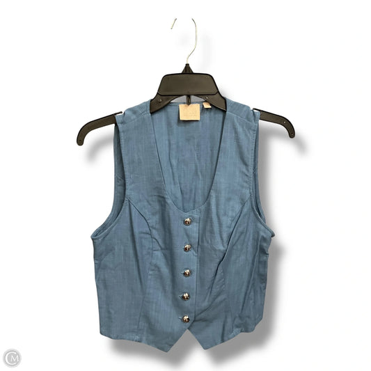 Vest Other By Good Luck Gem In Blue, Size: L