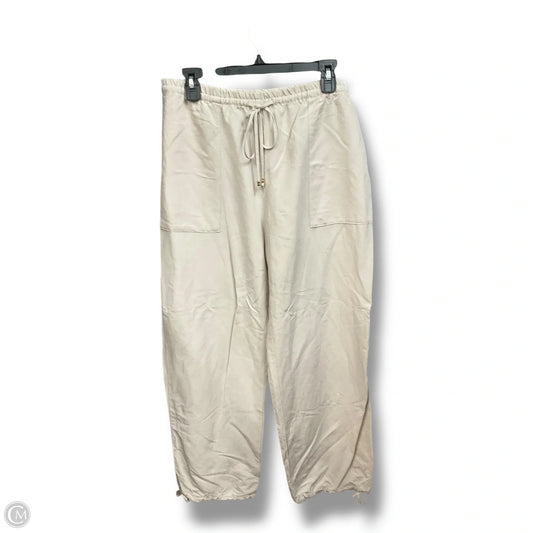 Pants Linen By H&m In Beige, Size: 8