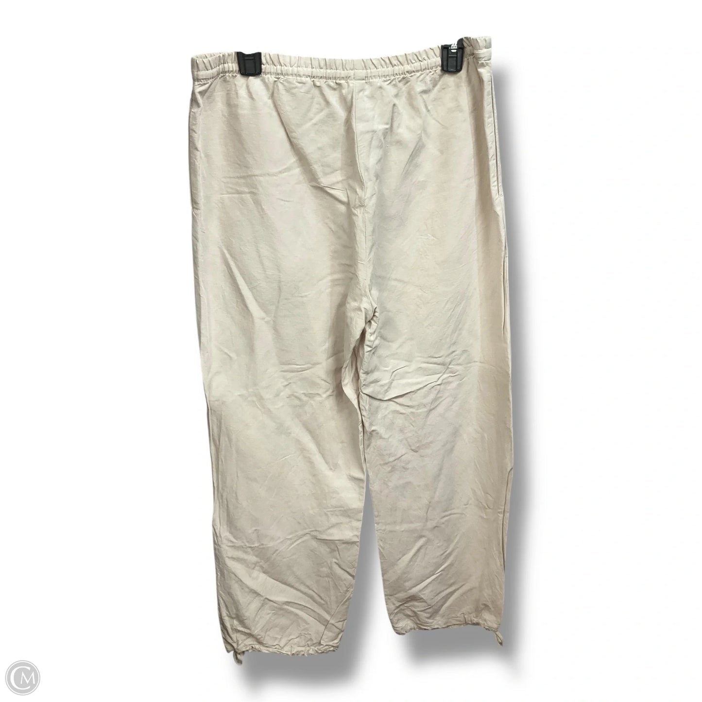 Pants Linen By H&m In Beige, Size: 8