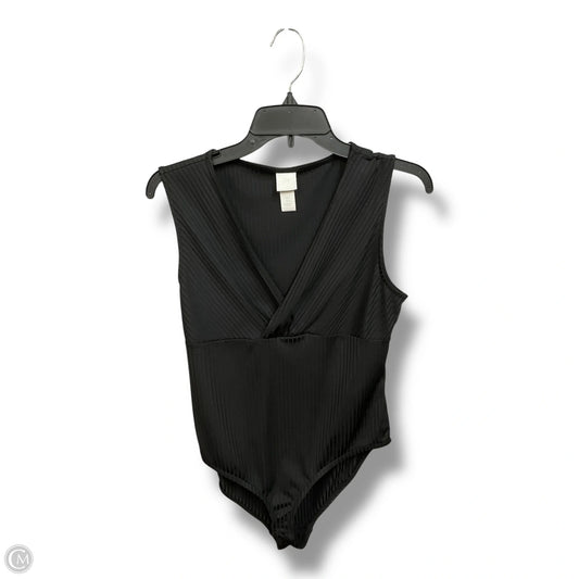 Bodysuit By H&m In Black, Size: L
