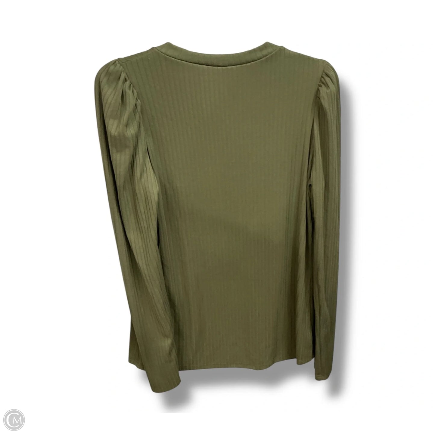 Top Long Sleeve By White Birch In Green, Size: S