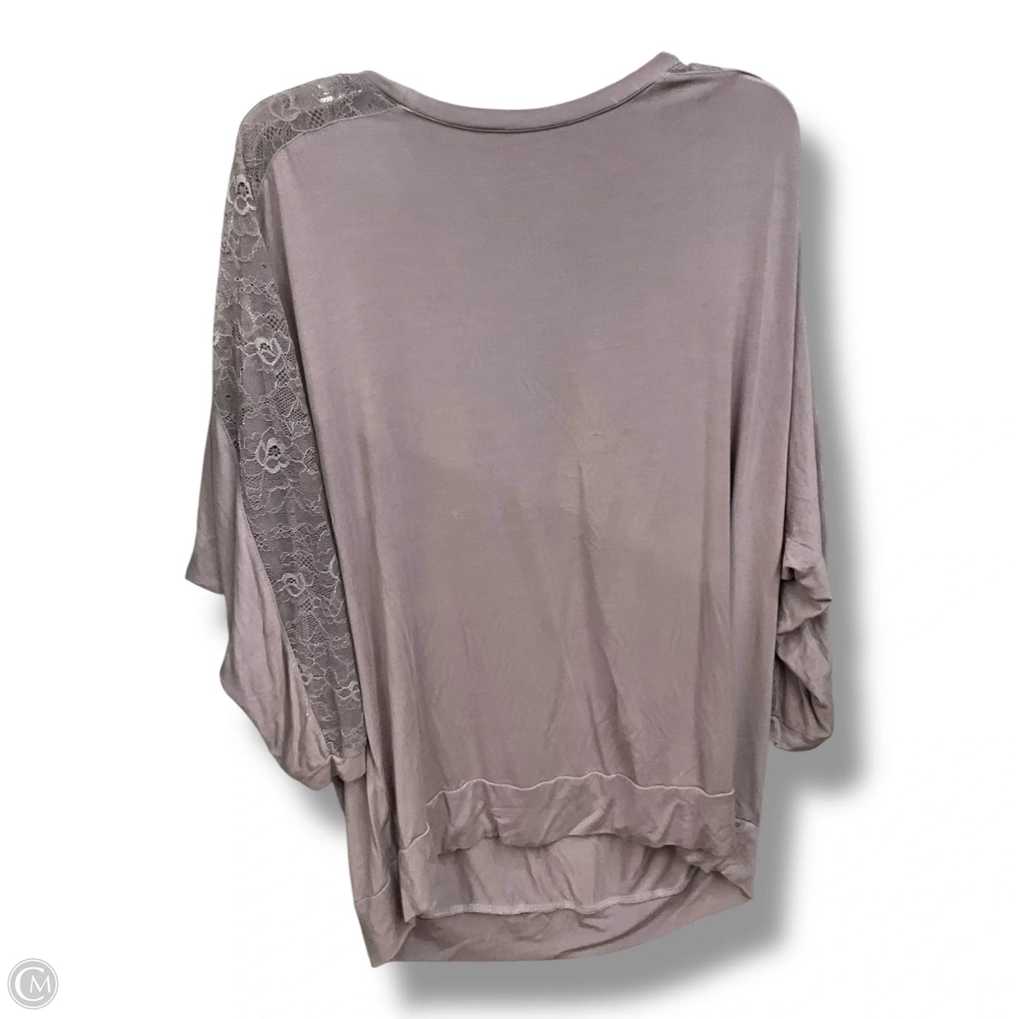 Top Long Sleeve By Torrid In Purple, Size: 2x