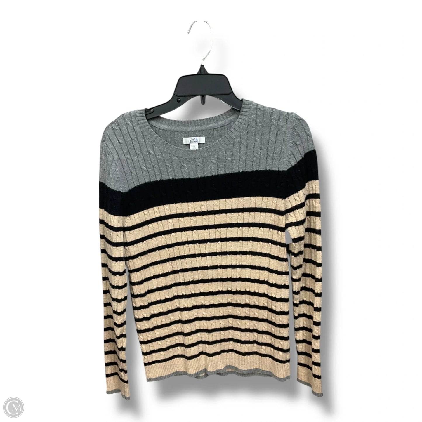 Top Long Sleeve By Croft And Barrow In Multi-colored, Size: Mp