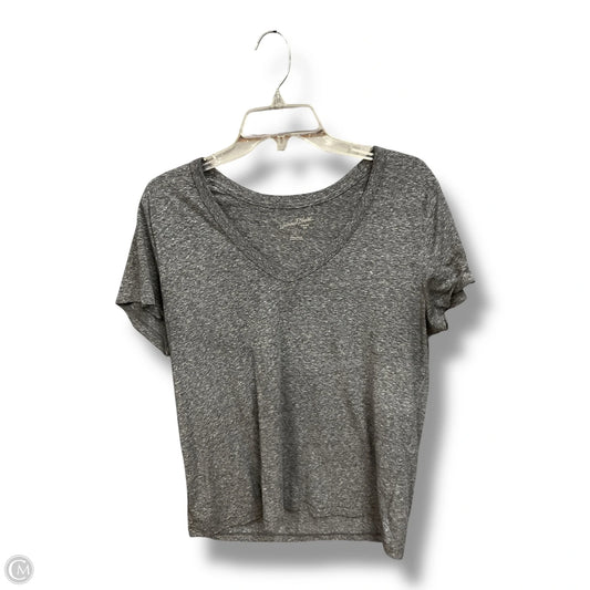 Top Short Sleeve By Universal Thread In Grey, Size: Xl