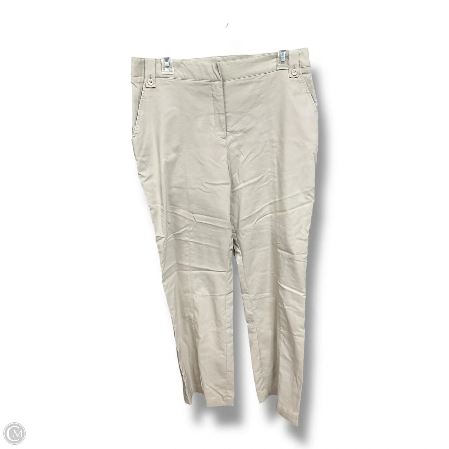 Pants Dress By Willi Smith In Beige, Size: 12