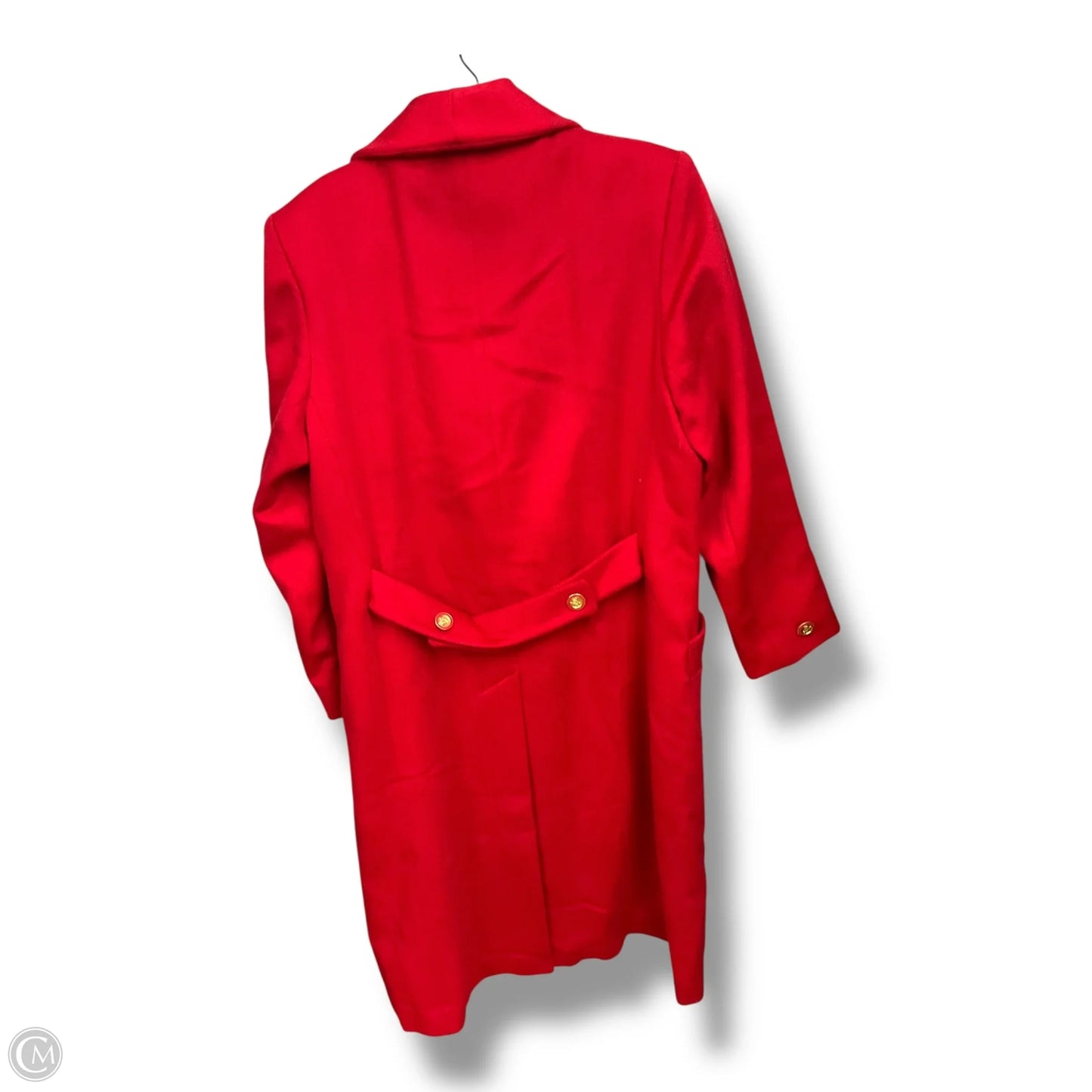 Coat Wool By Worthington In Red, Size: 4p