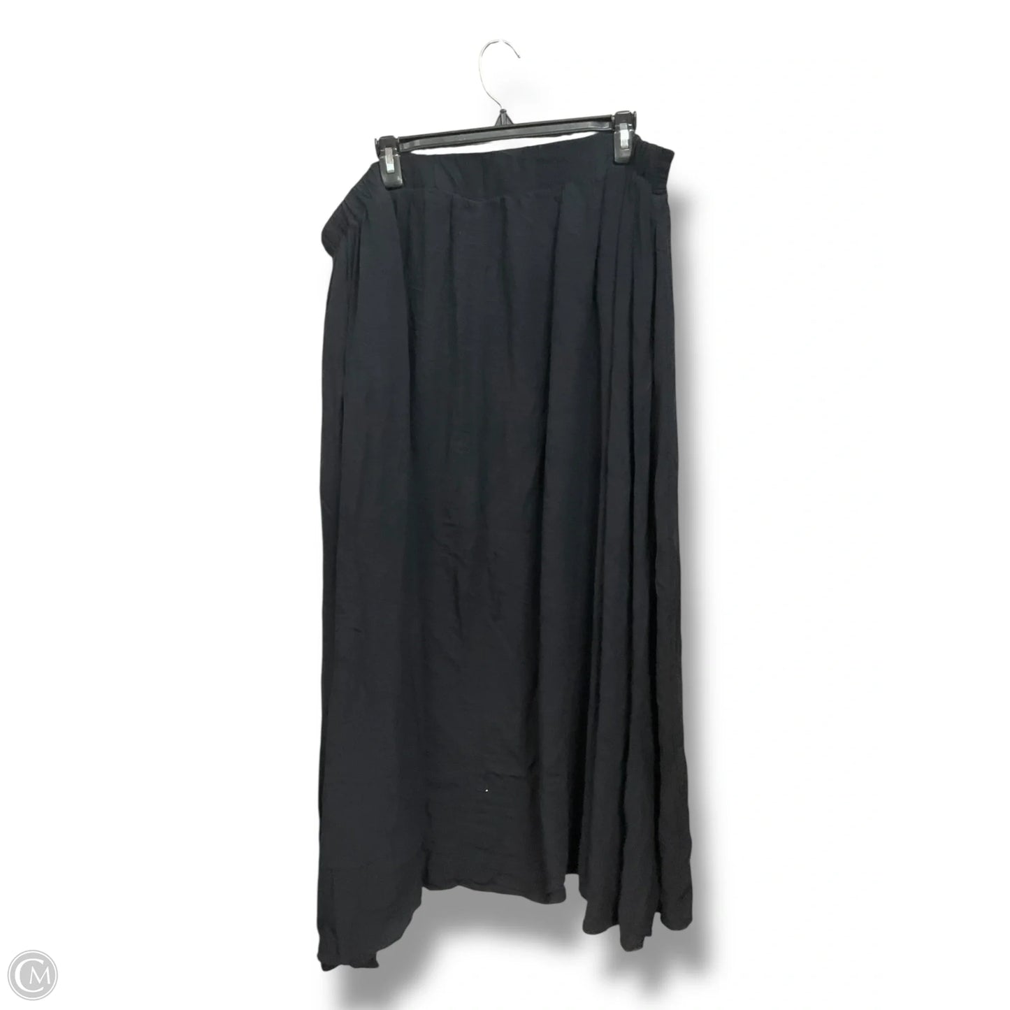 Skirt Maxi By Ava & Viv In Black, Size: 1x