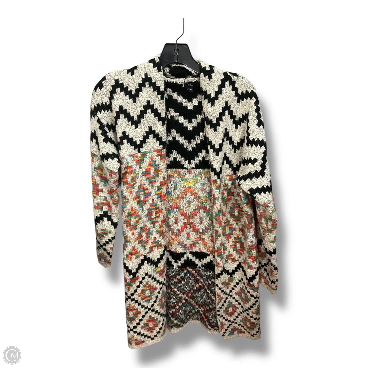 Cardigan By Debut In Multi-colored, Size: Xs