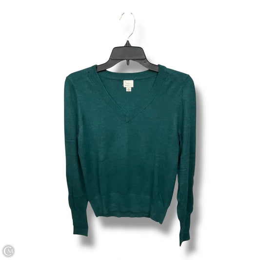Top Long Sleeve By A New Day In Green, Size: S