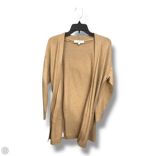 Cardigan By Loft In Tan, Size: Mp