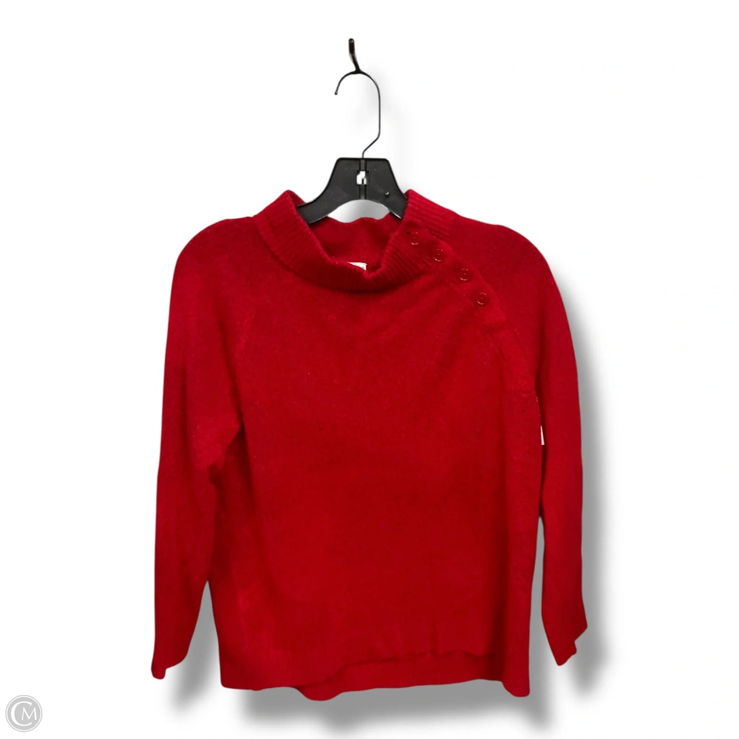 Sweater By Talbots In Red, Size: Mp