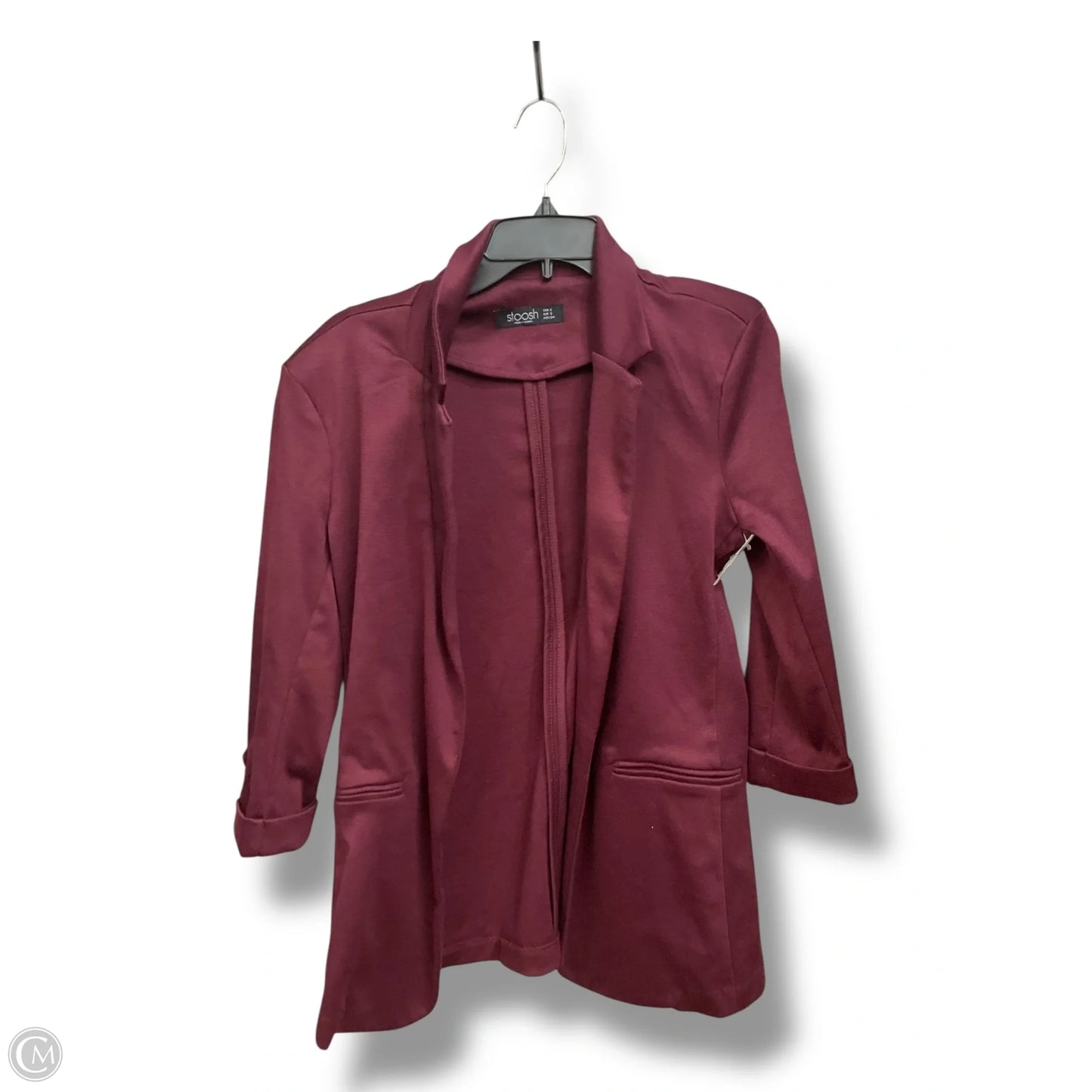 Blazer By Stoosh In Maroon, Size: S