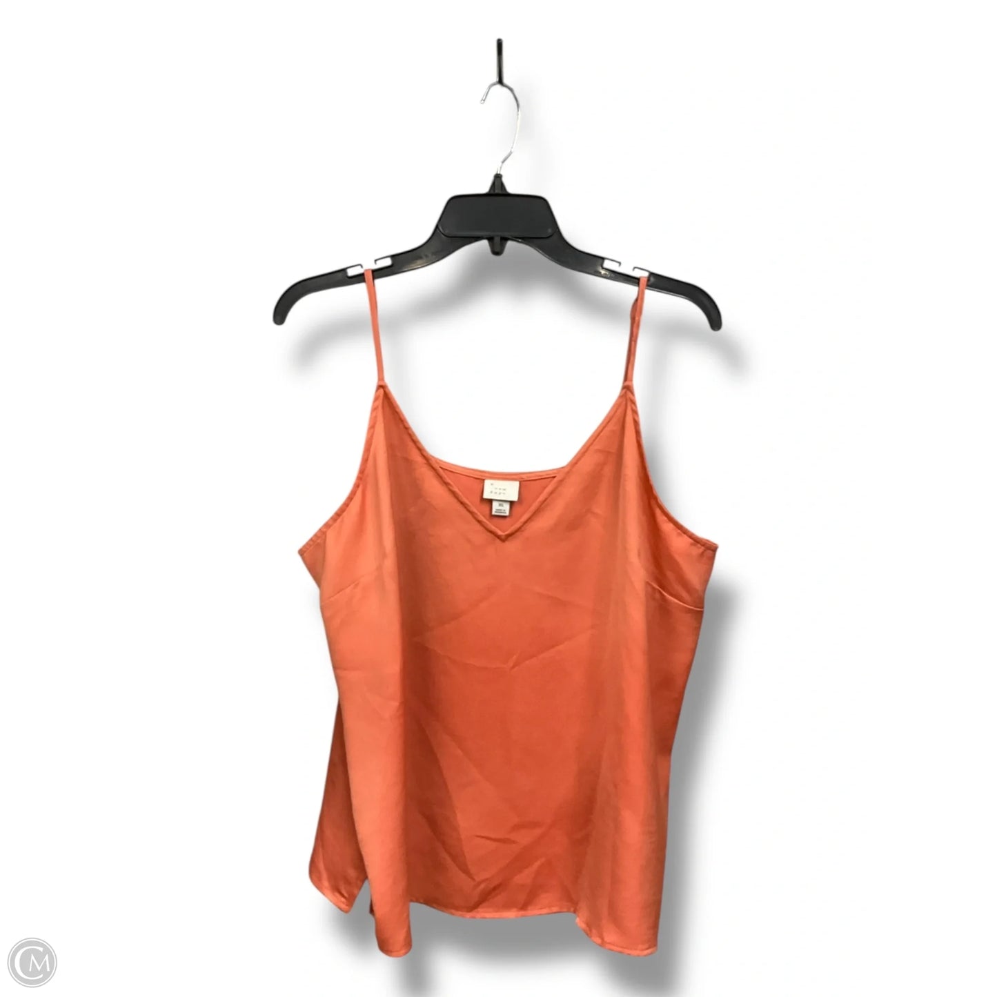 Top Sleeveless By A New Day In Peach, Size: Xl