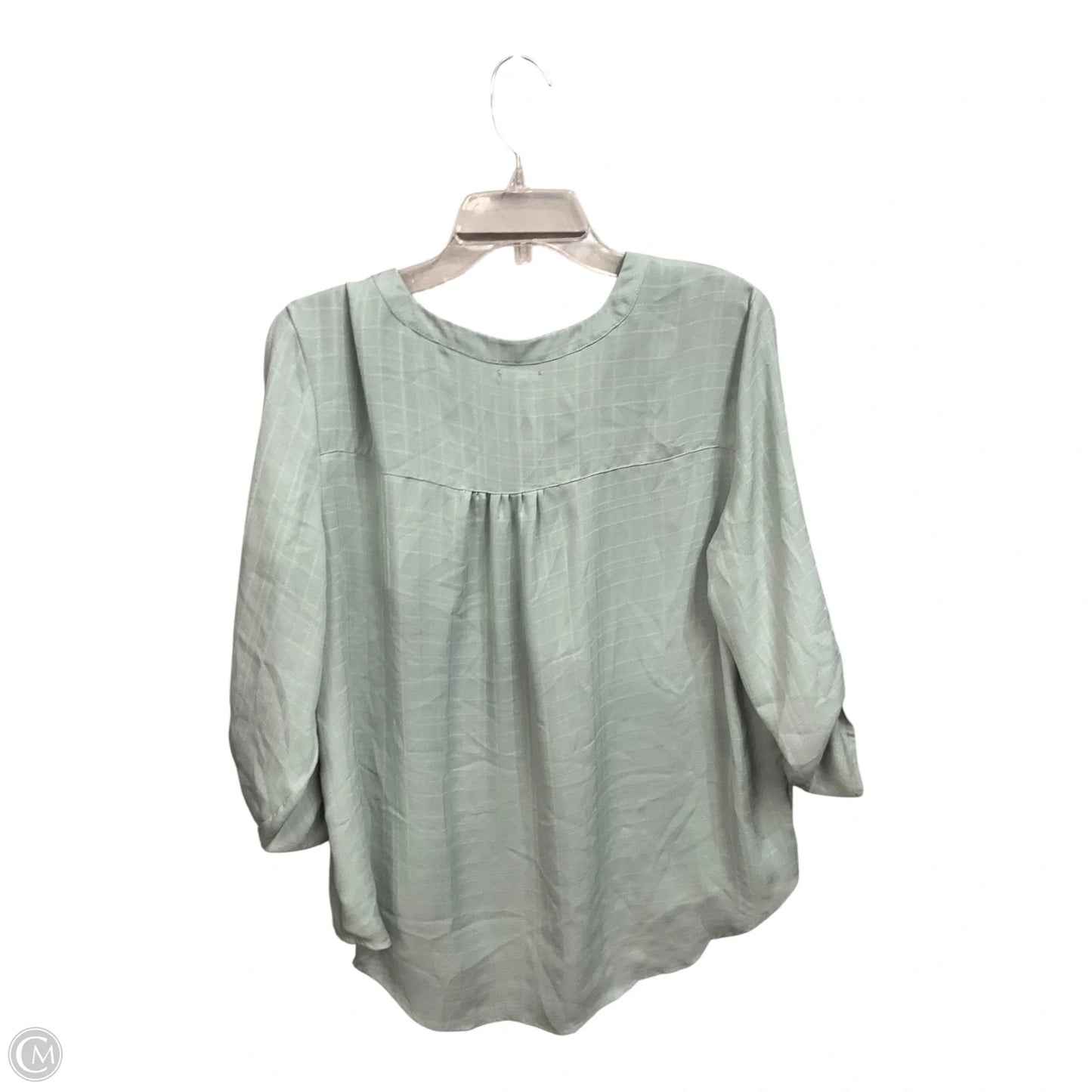 Top 3/4 Sleeve By Maurices In Green, Size: Xl