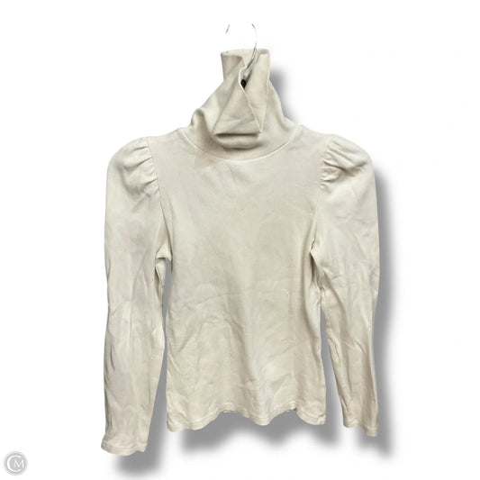 Top Long Sleeve By Ophelia Roe In Cream, Size: S