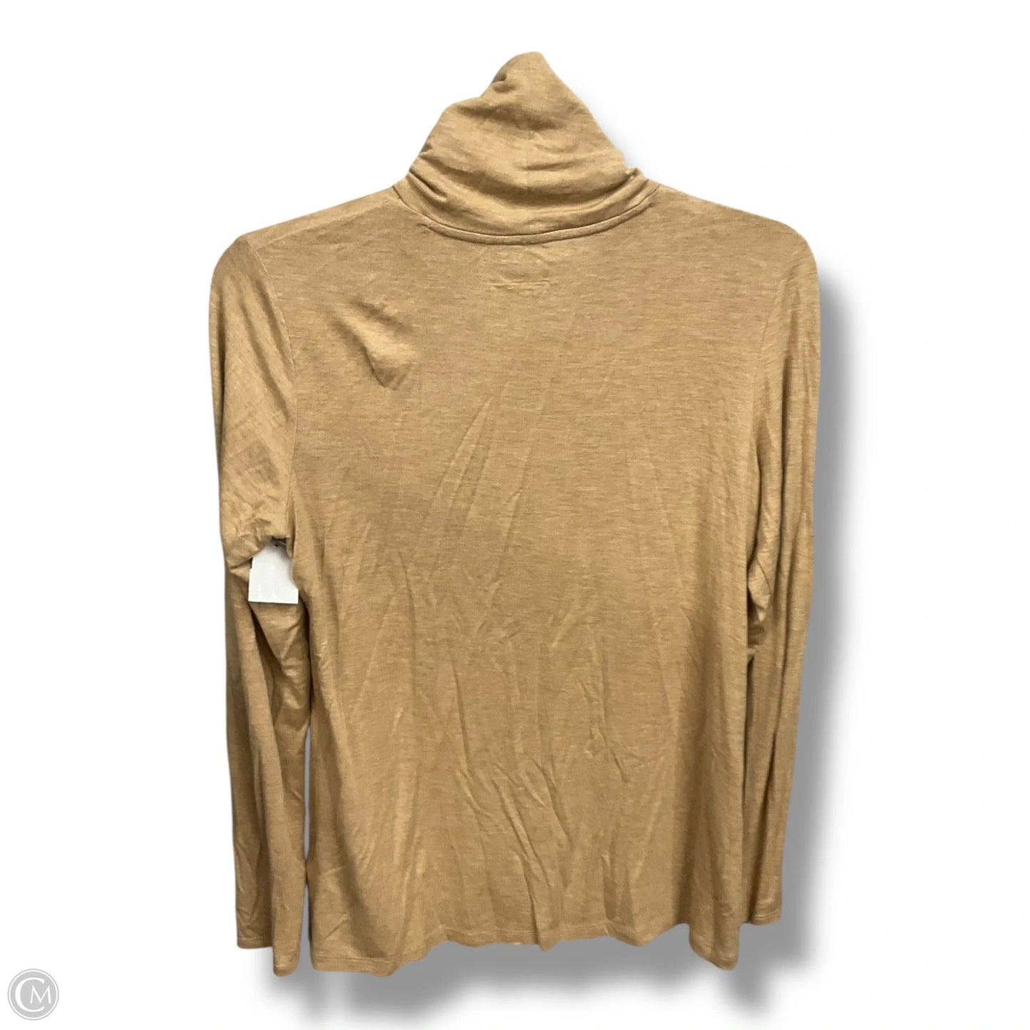 Top Long Sleeve By Tahari In Tan, Size: S