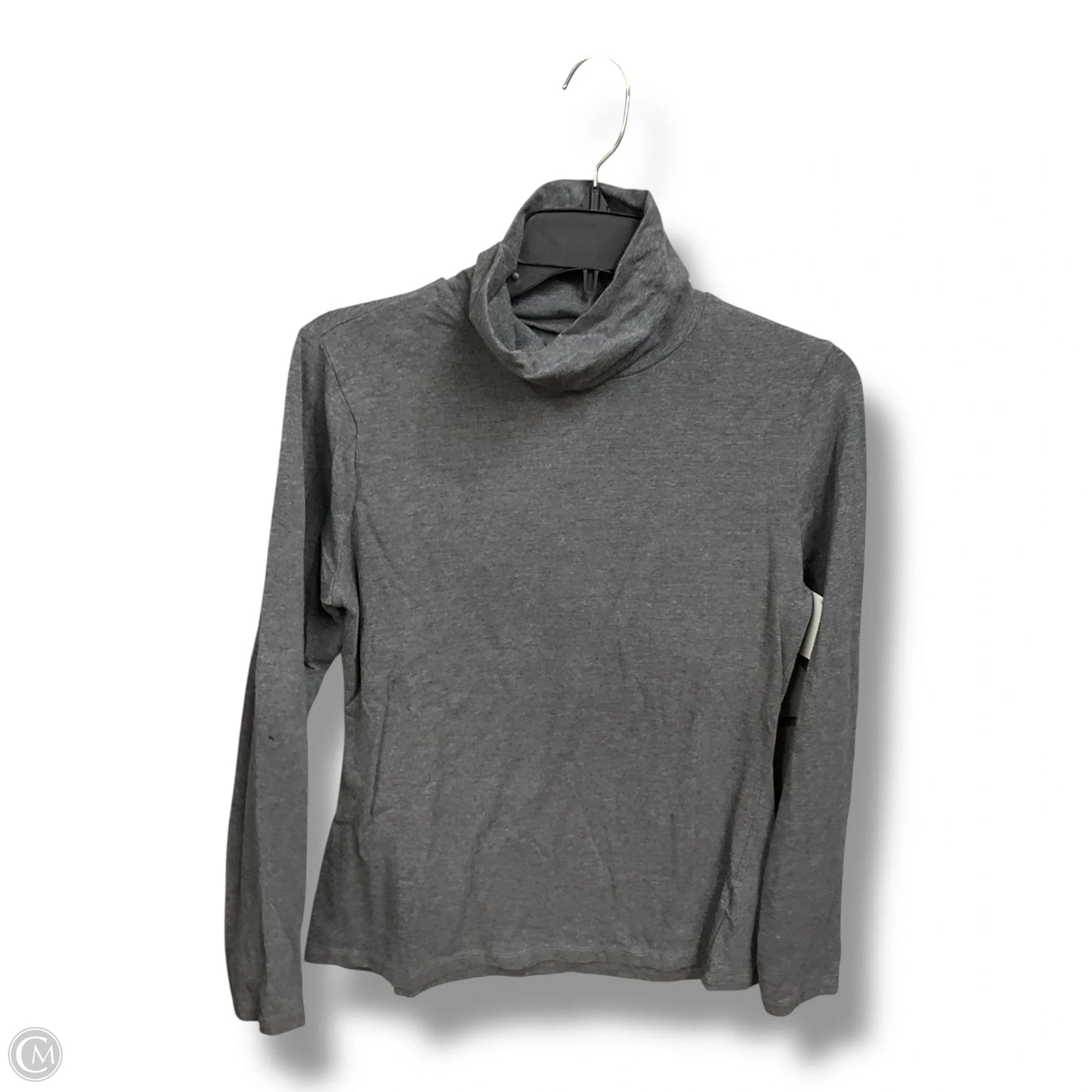 Top Long Sleeve By Time And Tru In Grey, Size: M
