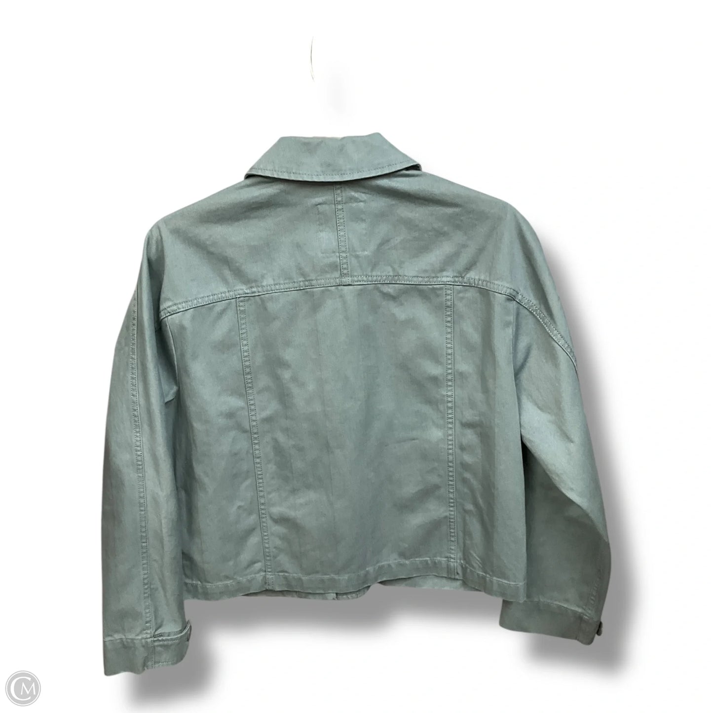 Jacket Moto By Madewell In Aqua, Size: Xs