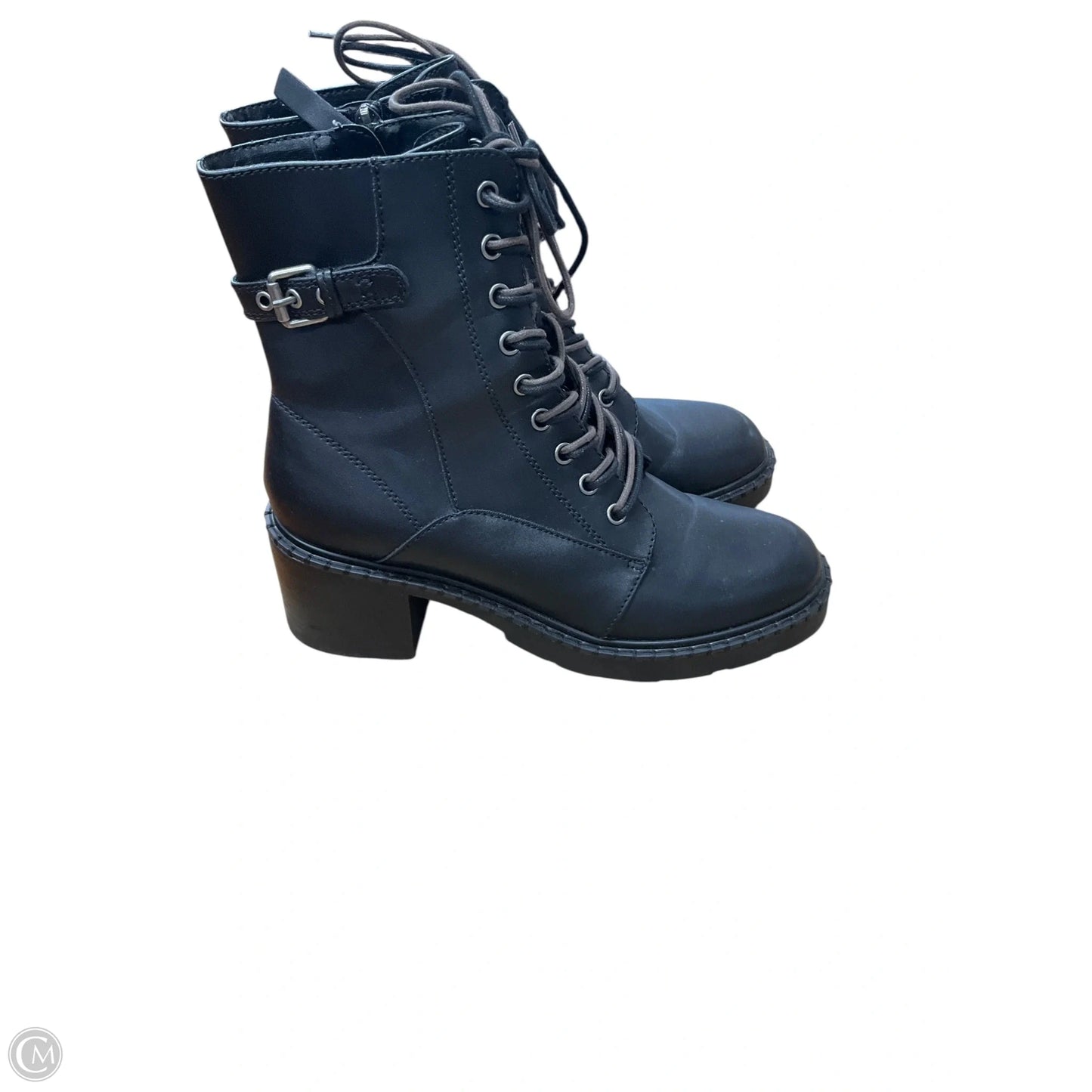 Boots Combat By Zodiac In Black, Size: 9