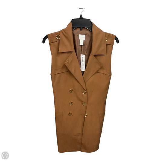 Vest Other By Chicos In Brown, Size: Lp
