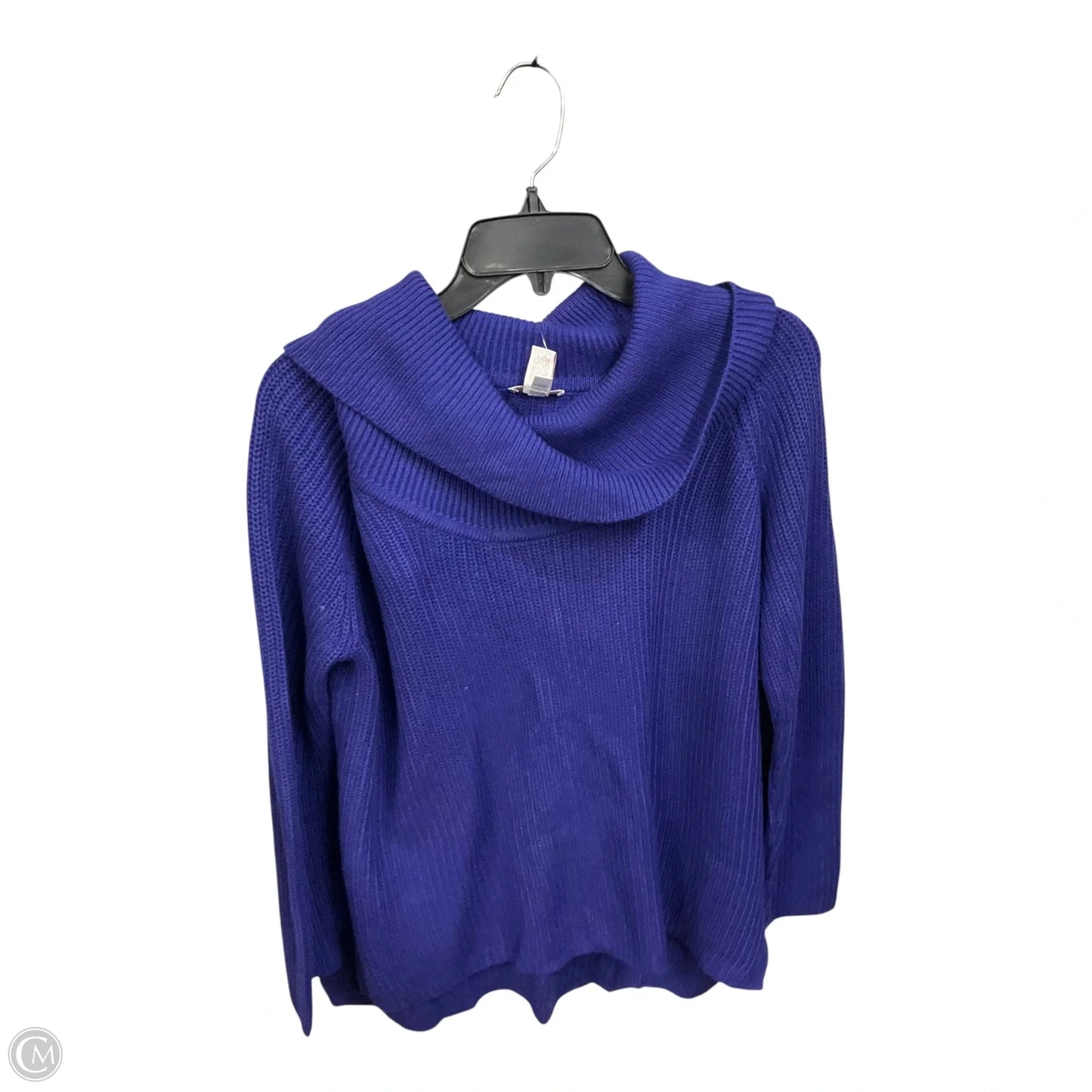 Sweater By Chicos In Blue, Size: L