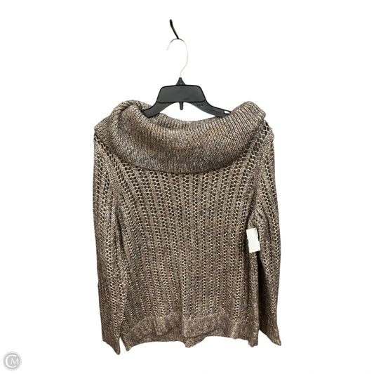 Sweater By Chicos In Bronze, Size: L