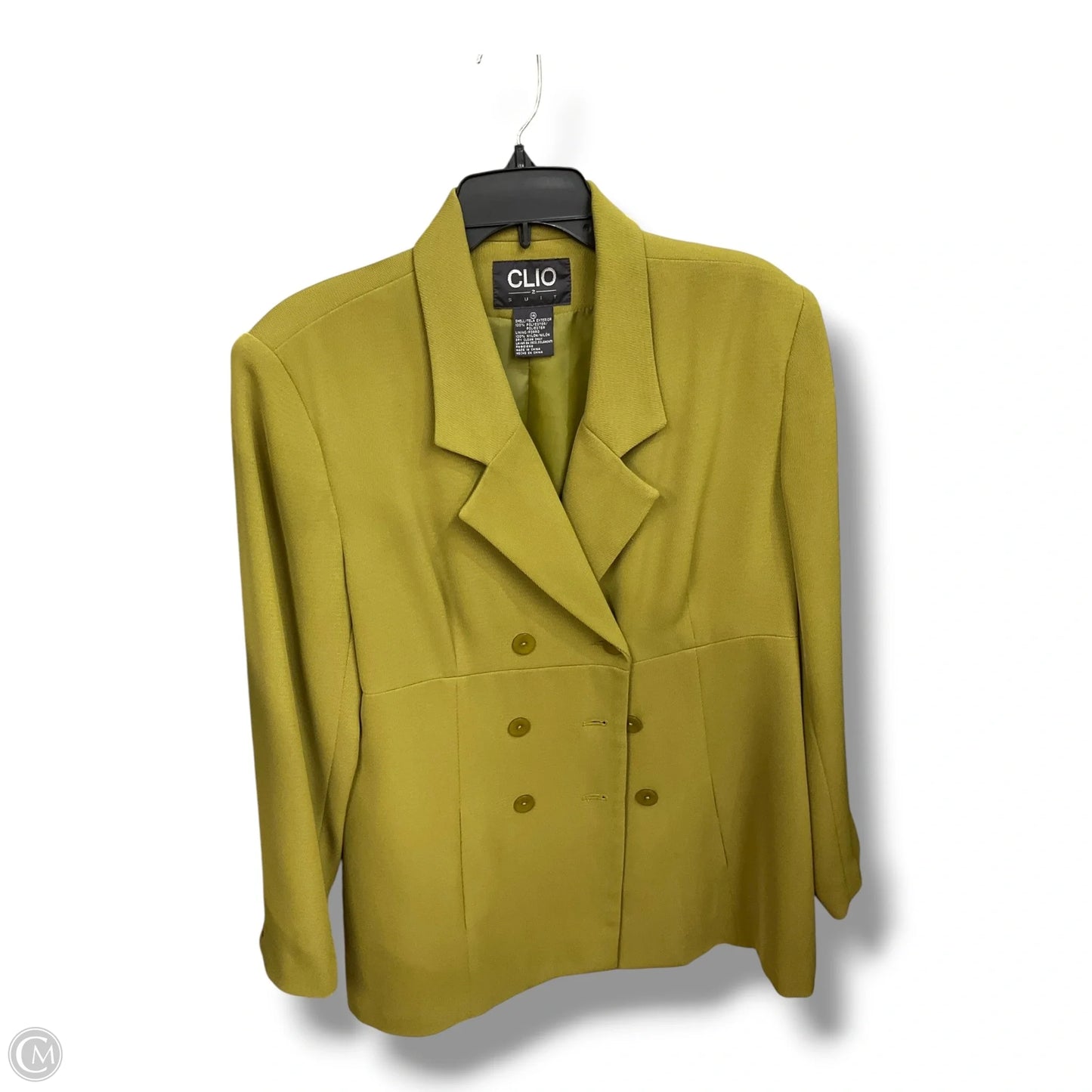 Blazer By Clio In Chartreuse, Size: L