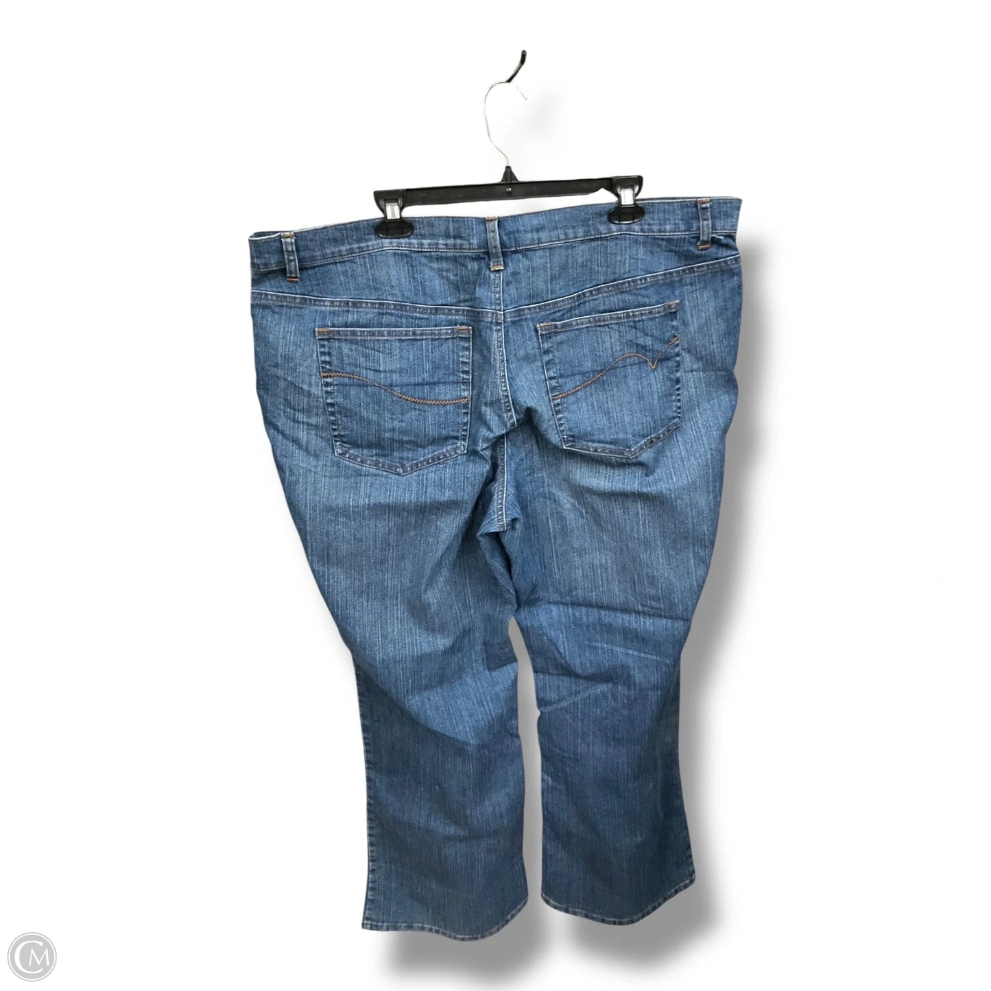 Jeans Flared By Venezia In Blue Denim, Size: 24