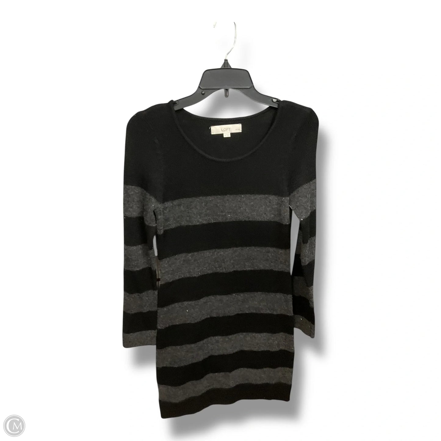 Dress Sweater By Loft In Striped Pattern, Size: Sp