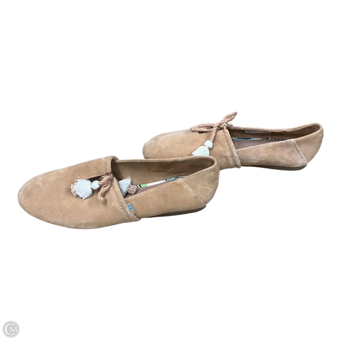 Shoes Flats By Toms In Tan, Size: 6.5