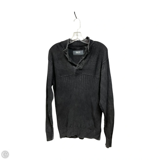 Top Long Sleeve By Bke In Black, Size: L