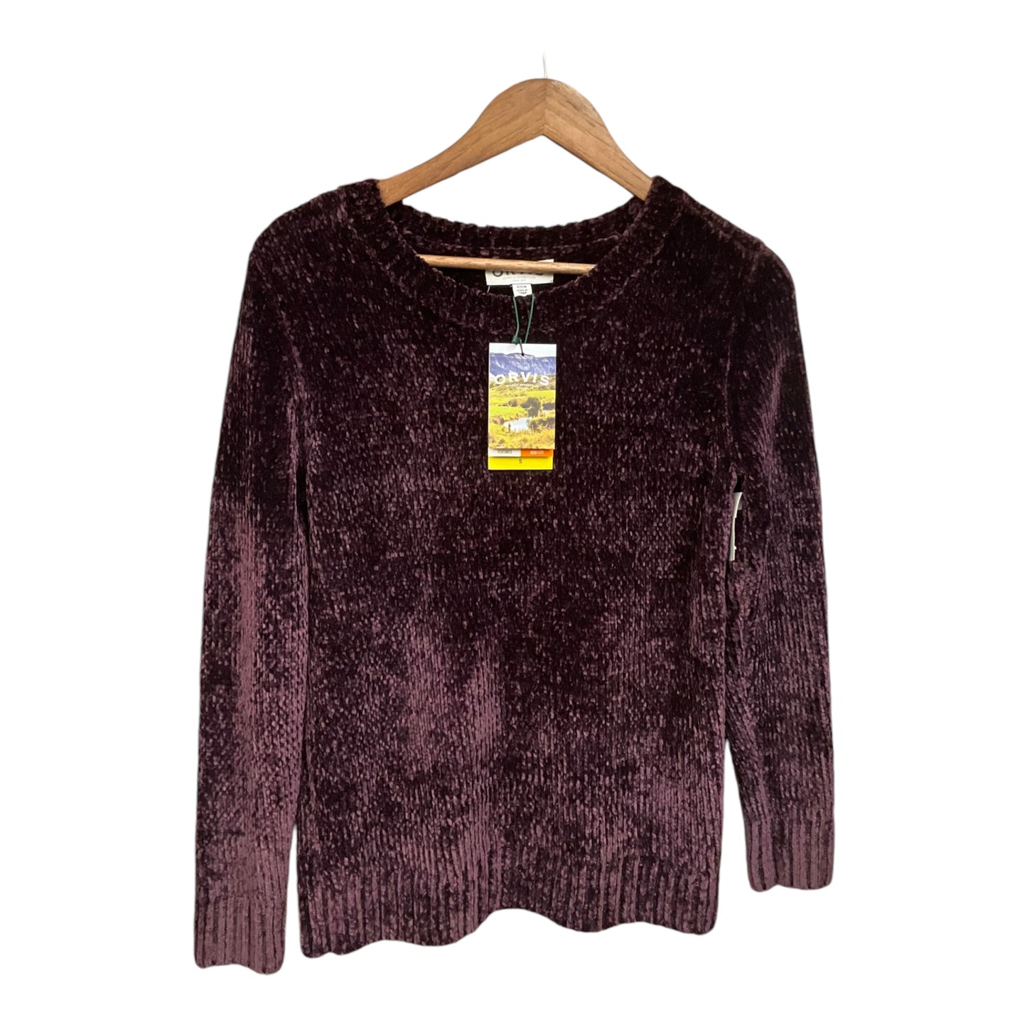 Sweater By Orvis In Purple, Size: S