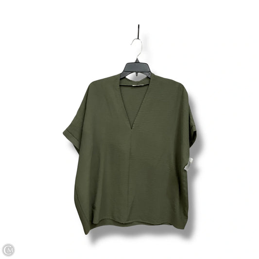 Top Sleeveless By Jodifl In Green, Size: M