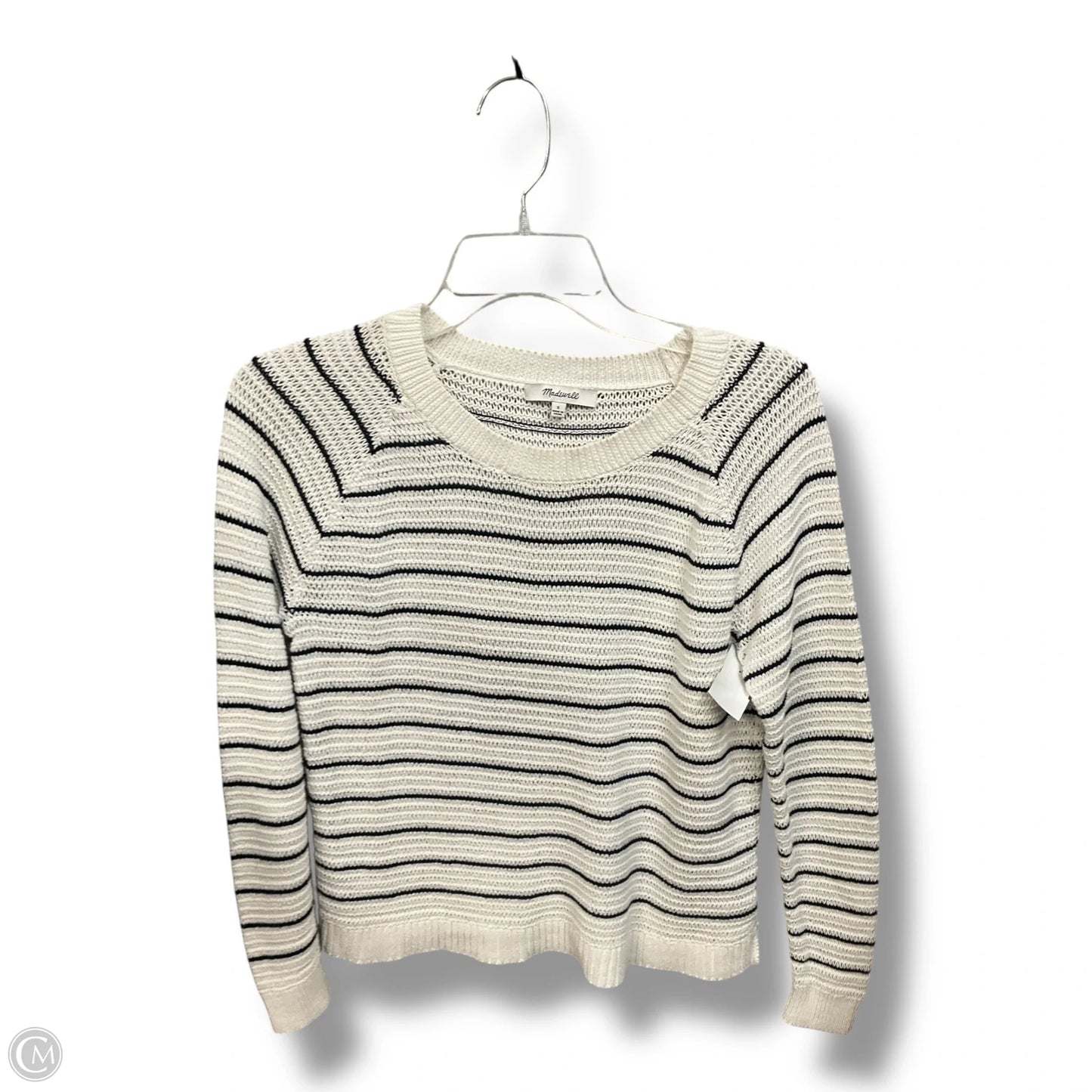 Sweater By Madewell In Striped Pattern, Size: S