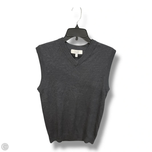 Vest Sweater By Clothes Mentor In Grey, Size: S