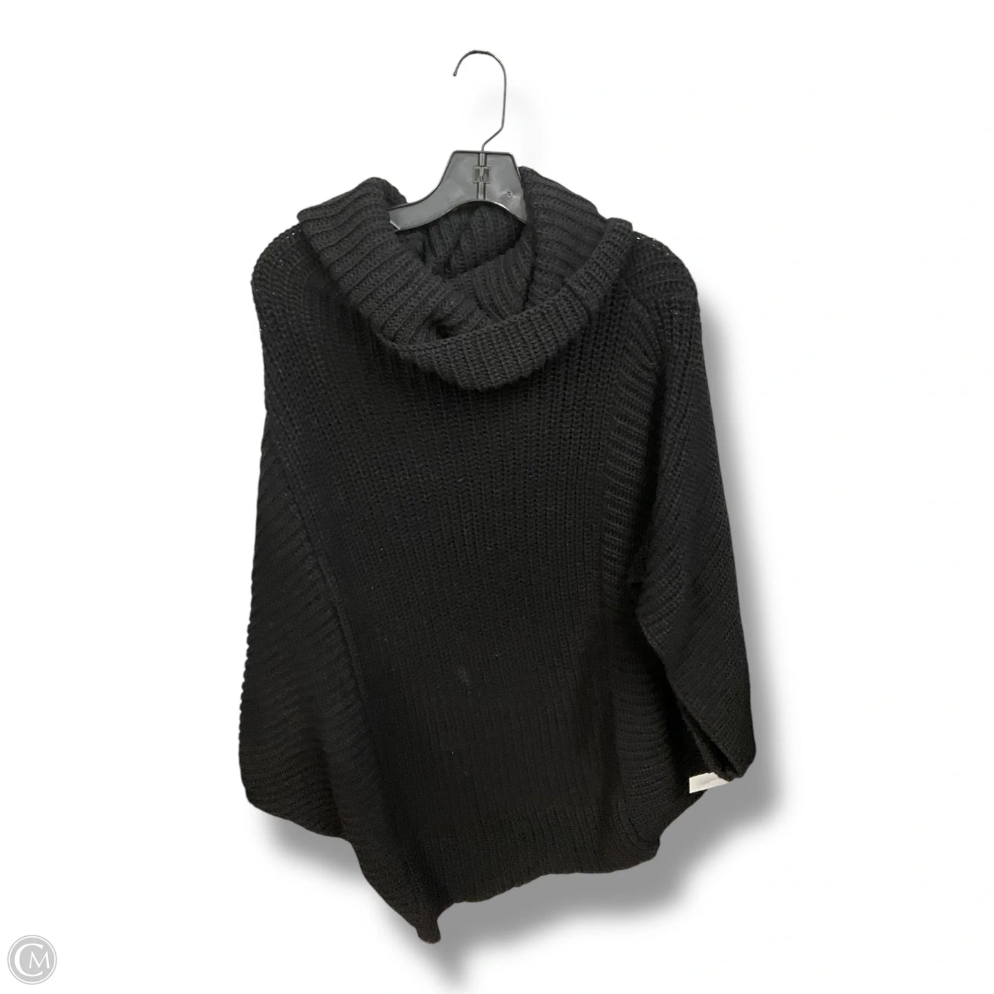 Poncho By Ann Taylor In Black, Size: M
