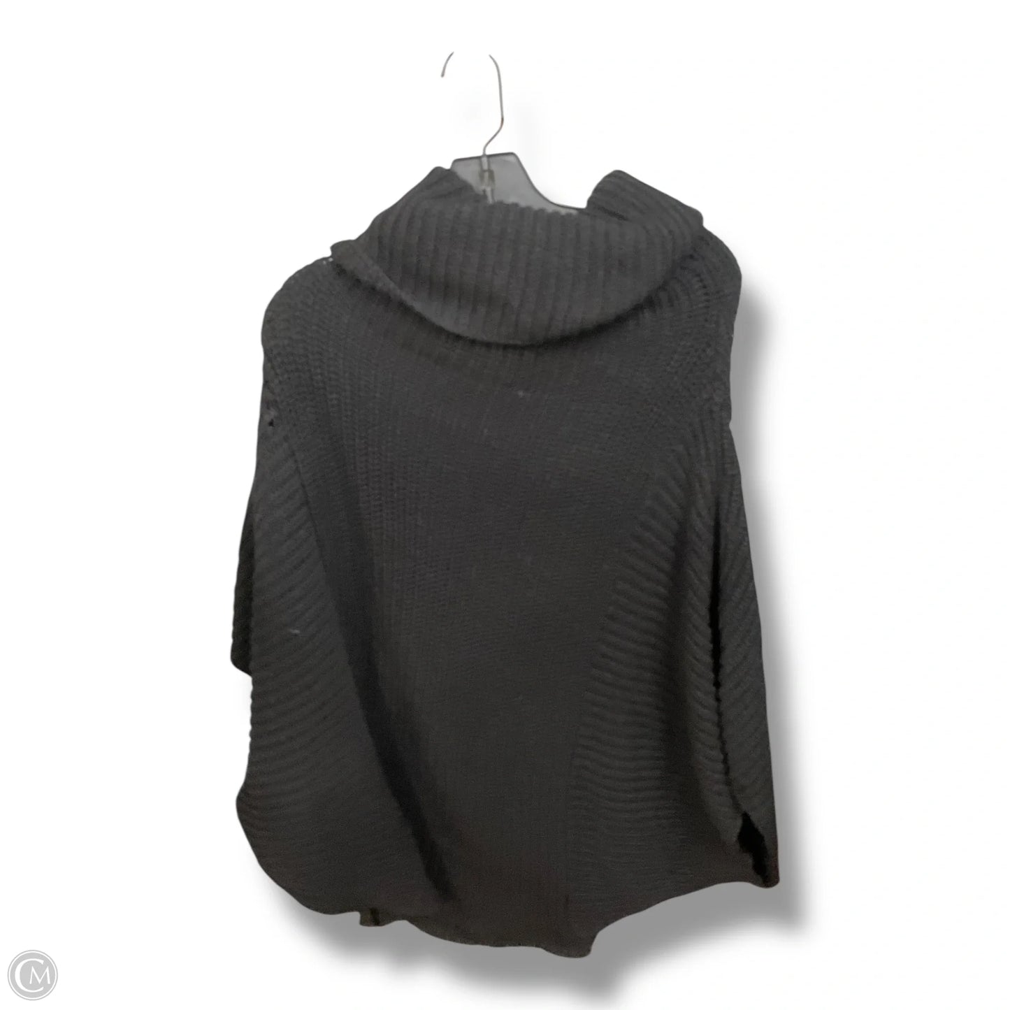 Poncho By Ann Taylor In Black, Size: M