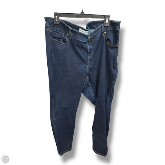 Jeans Skinny By Lane Bryant In Blue Denim, Size: 20