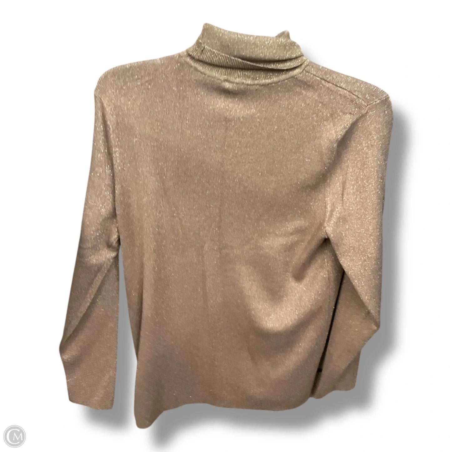 Top Long Sleeve By Chicos In Tan, Size: L