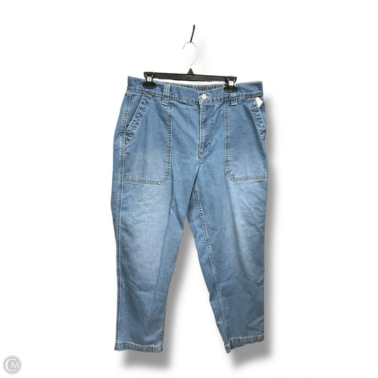 Jeans Straight By Old Navy In Blue Denim, Size: 12