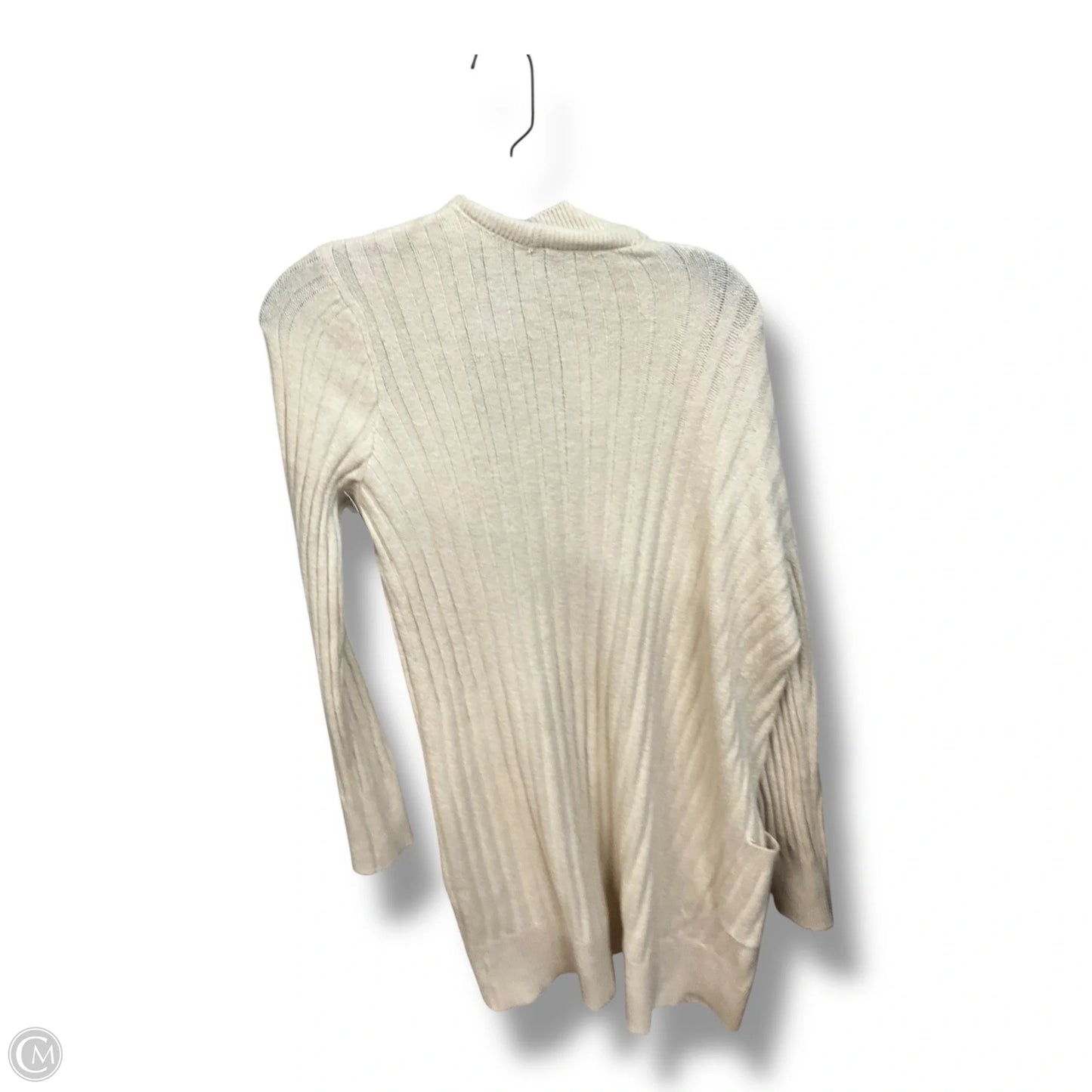 Cardigan By Loft In Cream, Size: S