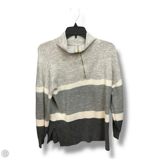 Sweater By Loft In Grey, Size: S