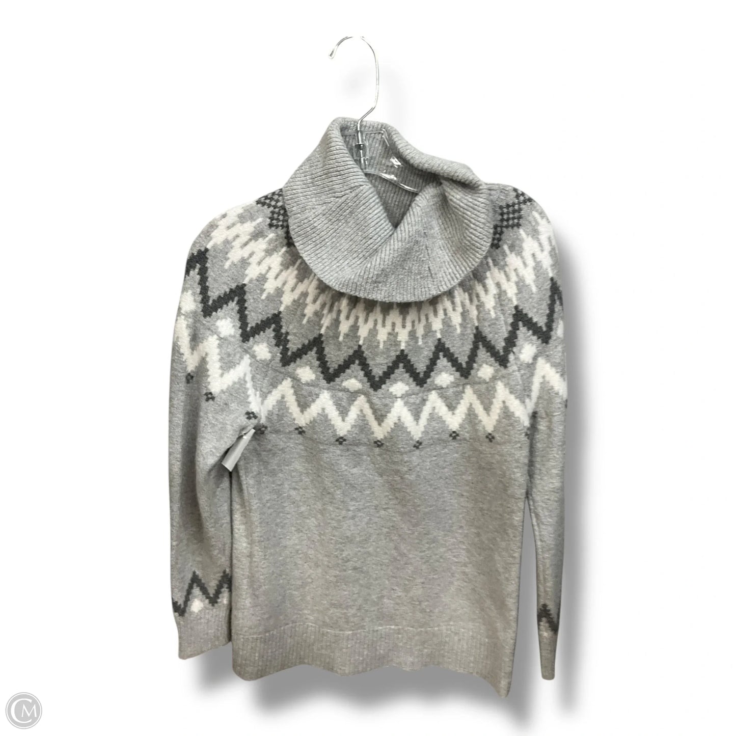 Top Long Sleeve By Loft In Multi-colored, Size: S