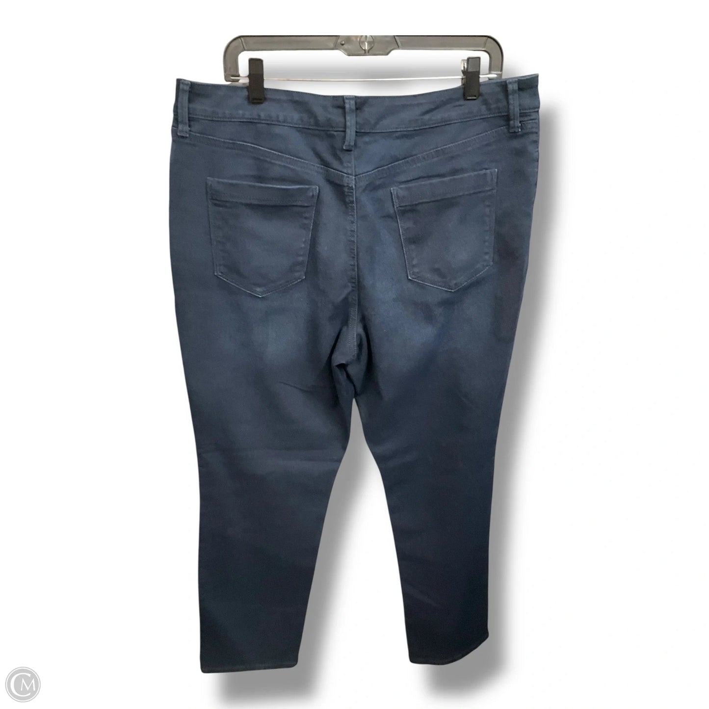 Jeans Skinny By Bandolino In Blue Denim, Size: 18