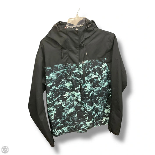 Jacket Windbreaker By Roxy In Floral Print, Size: Mp