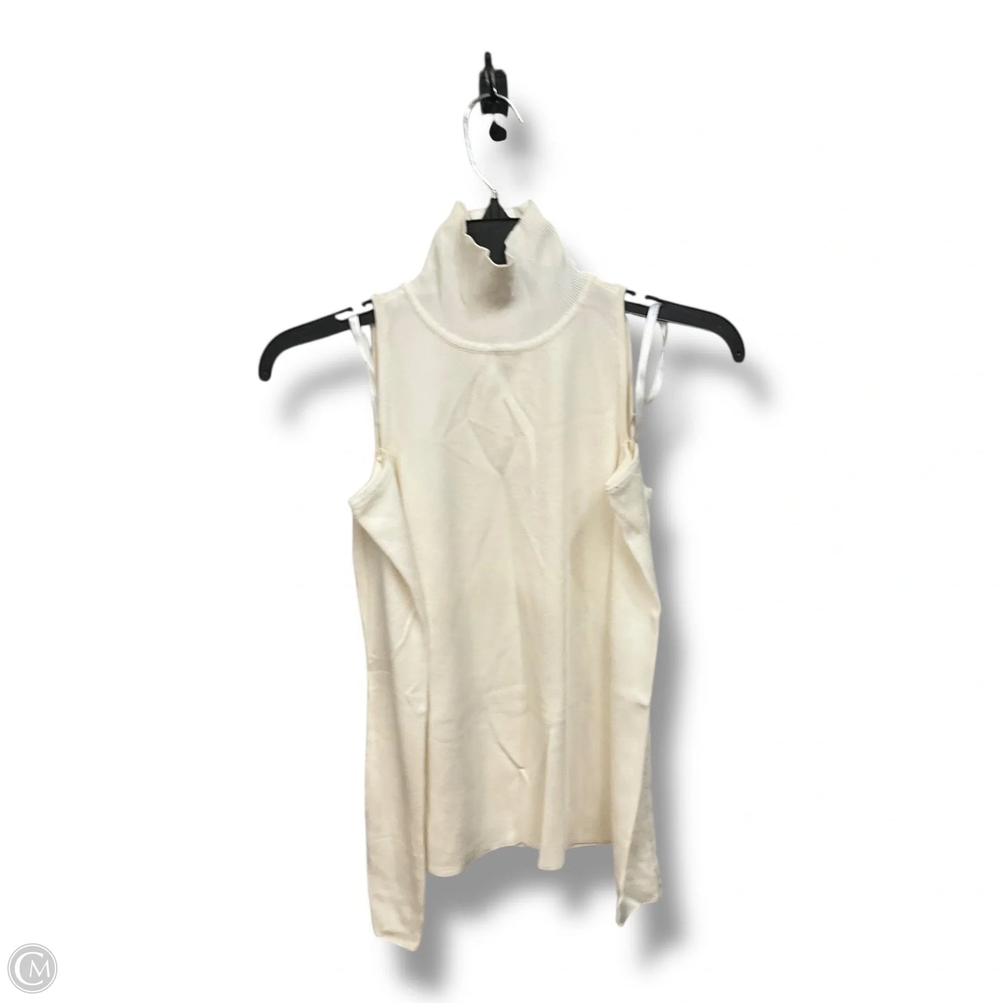 Top Long Sleeve By White House Black Market In Cream, Size: Xs