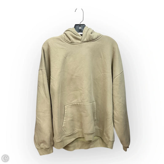Sweatshirt Hoodie By Clothes Mentor In Green, Size: Xl