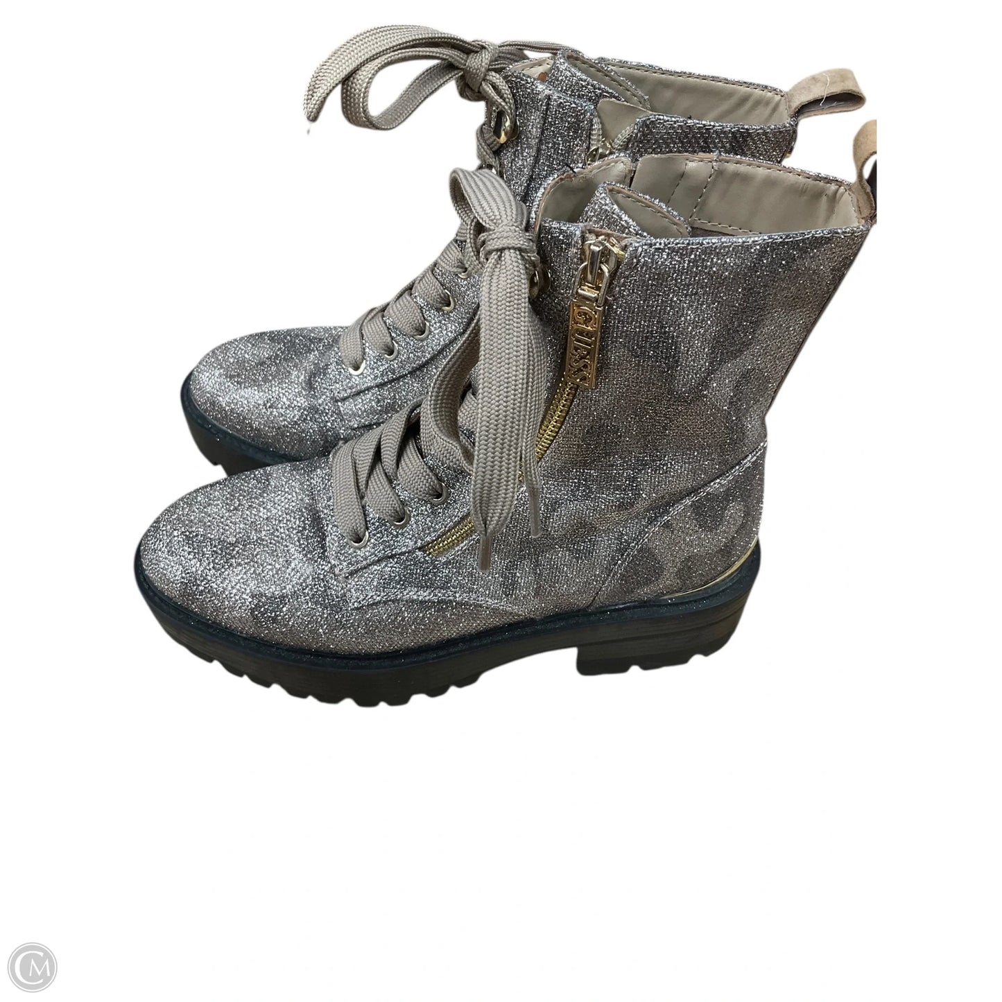 Boots Combat By Guess In Animal Print, Size: 8